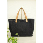 Art brown g[gobO fB[X A[guE DENIM LEATHER TOTE